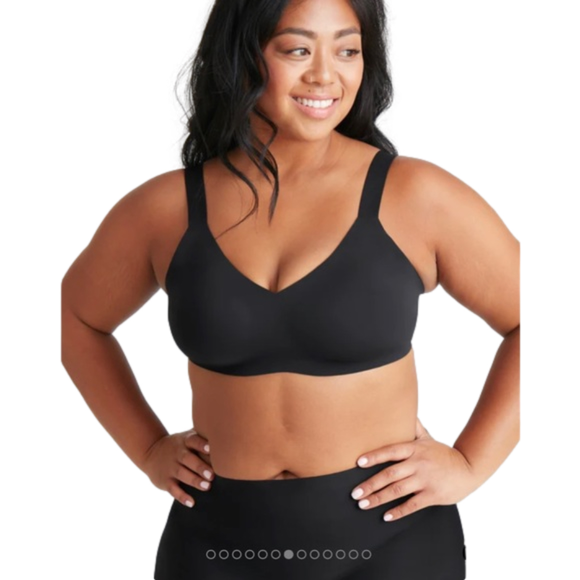 knix Other - Knix Padded V Neck Evolution Bra- Black- size 8+